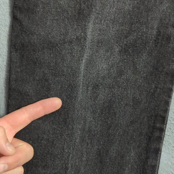 Wrangler Jeans Men's 40x32 Fits 40x30 Black 13MWZ Cowboy Cut Denim Western - Picture 5 of 11